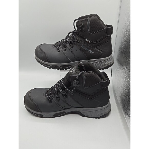 Timberland Pro Boot Mens Size 9.5 M Switchback Composite Toe Work Black Grey